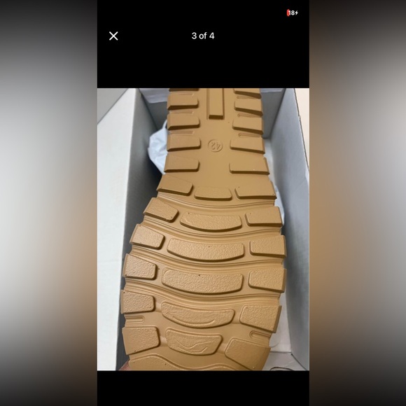 Black shoes ordered from tick tick shop . They are the wrong size - Picture 2 of 3